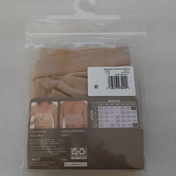 Secret Treasures Breast Pump Bra - Picture 2 of 6